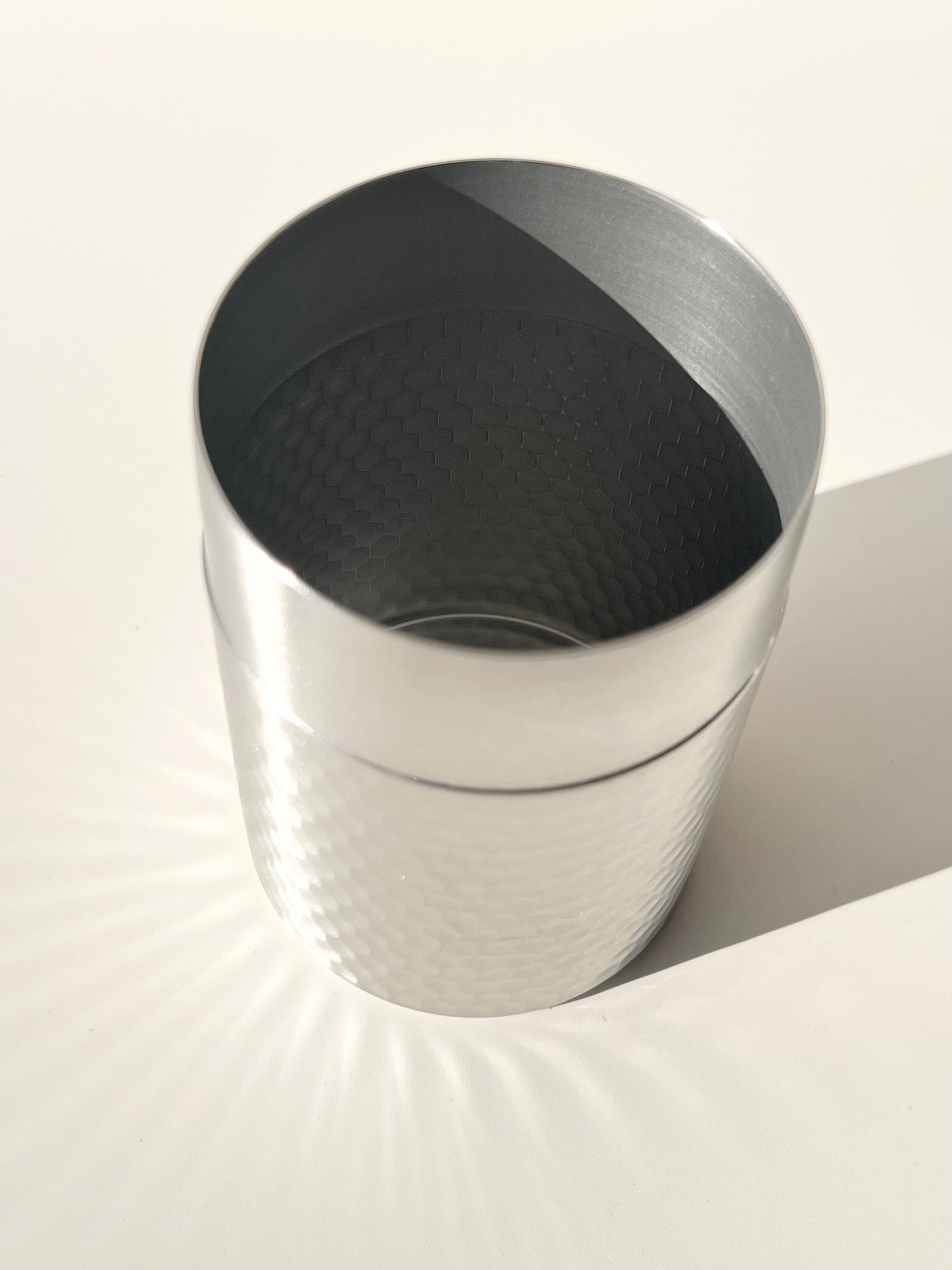 Tsubamesanjo Hammered Matte Japanese Tea Canister