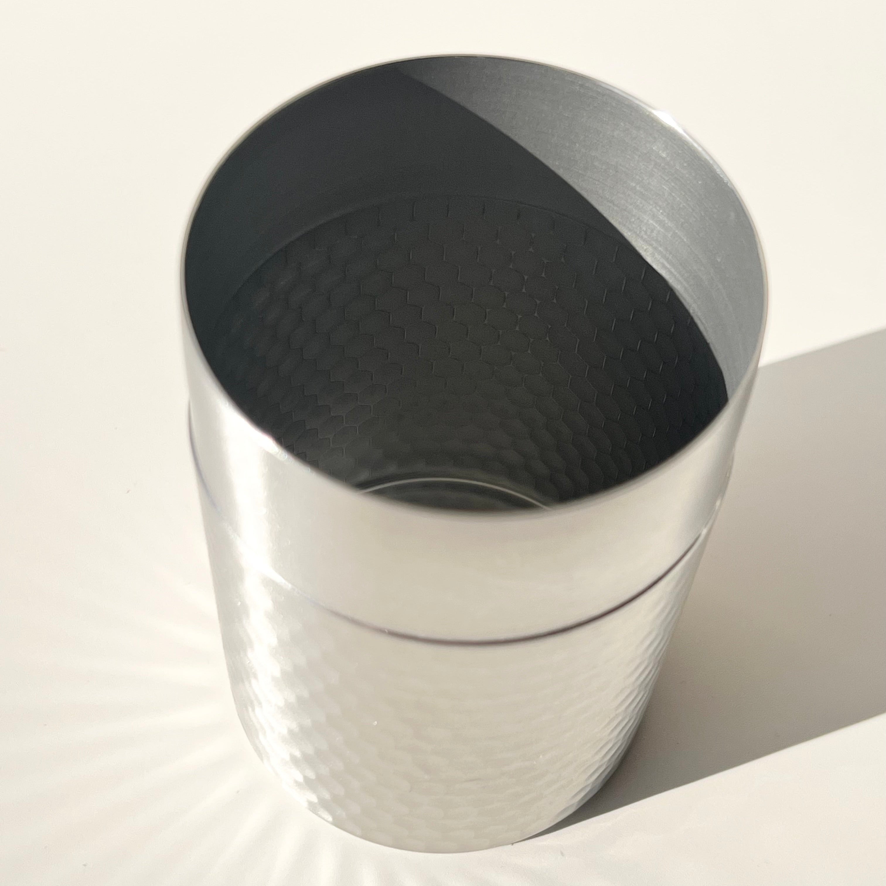 Tsubamesanjo Hammered Matte Japanese Tea Canister