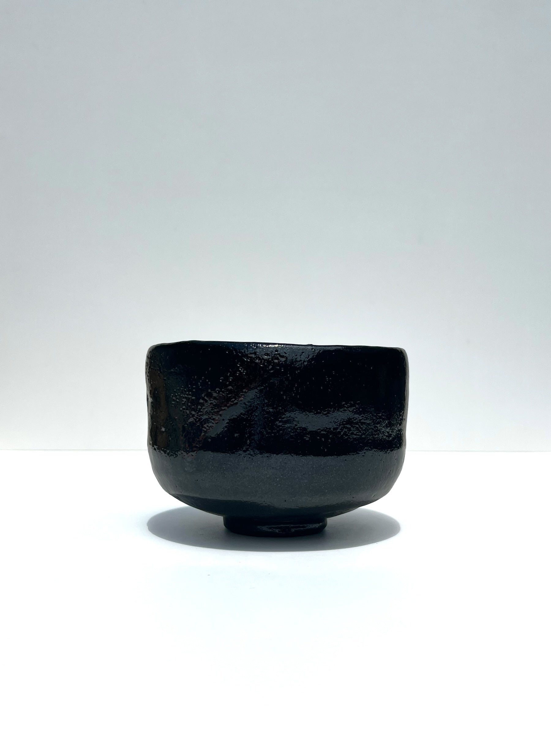 Matcha Bowl - Raku (Black)