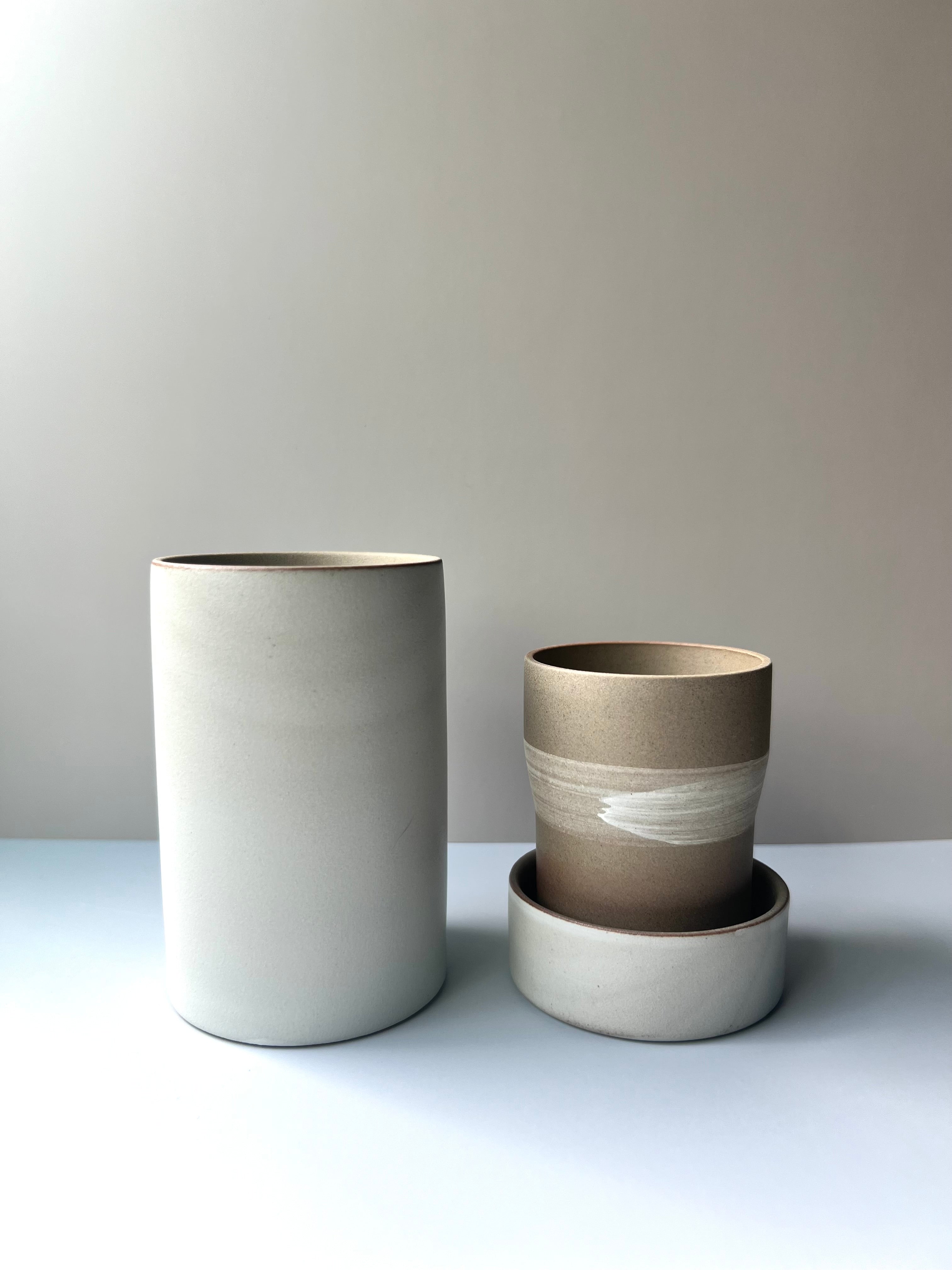 Ceramic Tea Bottle Beige