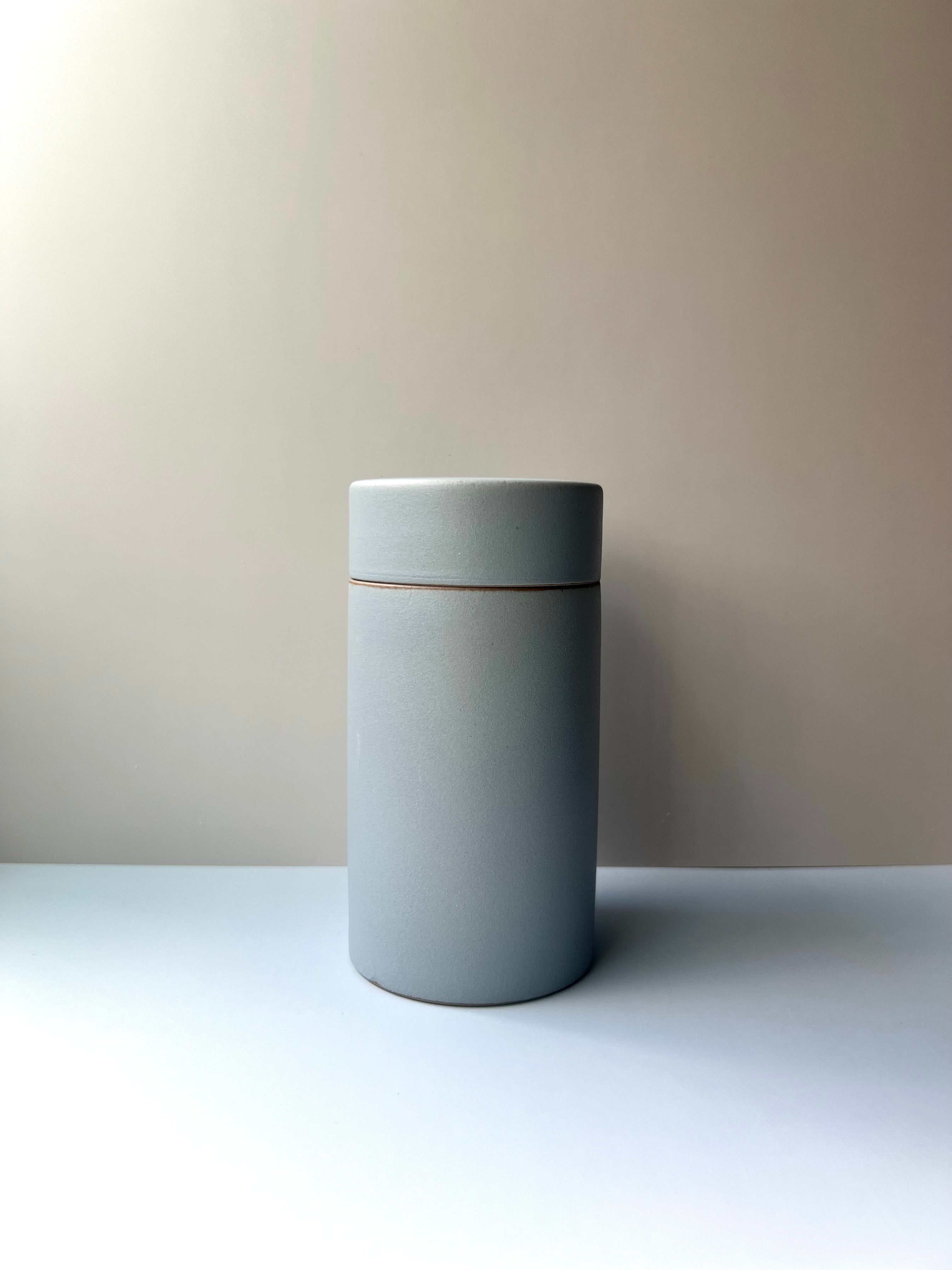 Ceramic Tea Bottle Grey