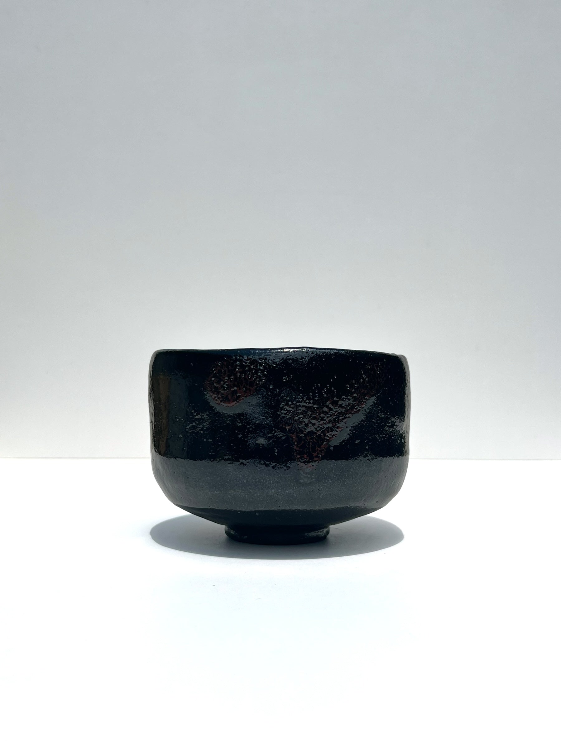 Matcha Bowl - Raku (Black)