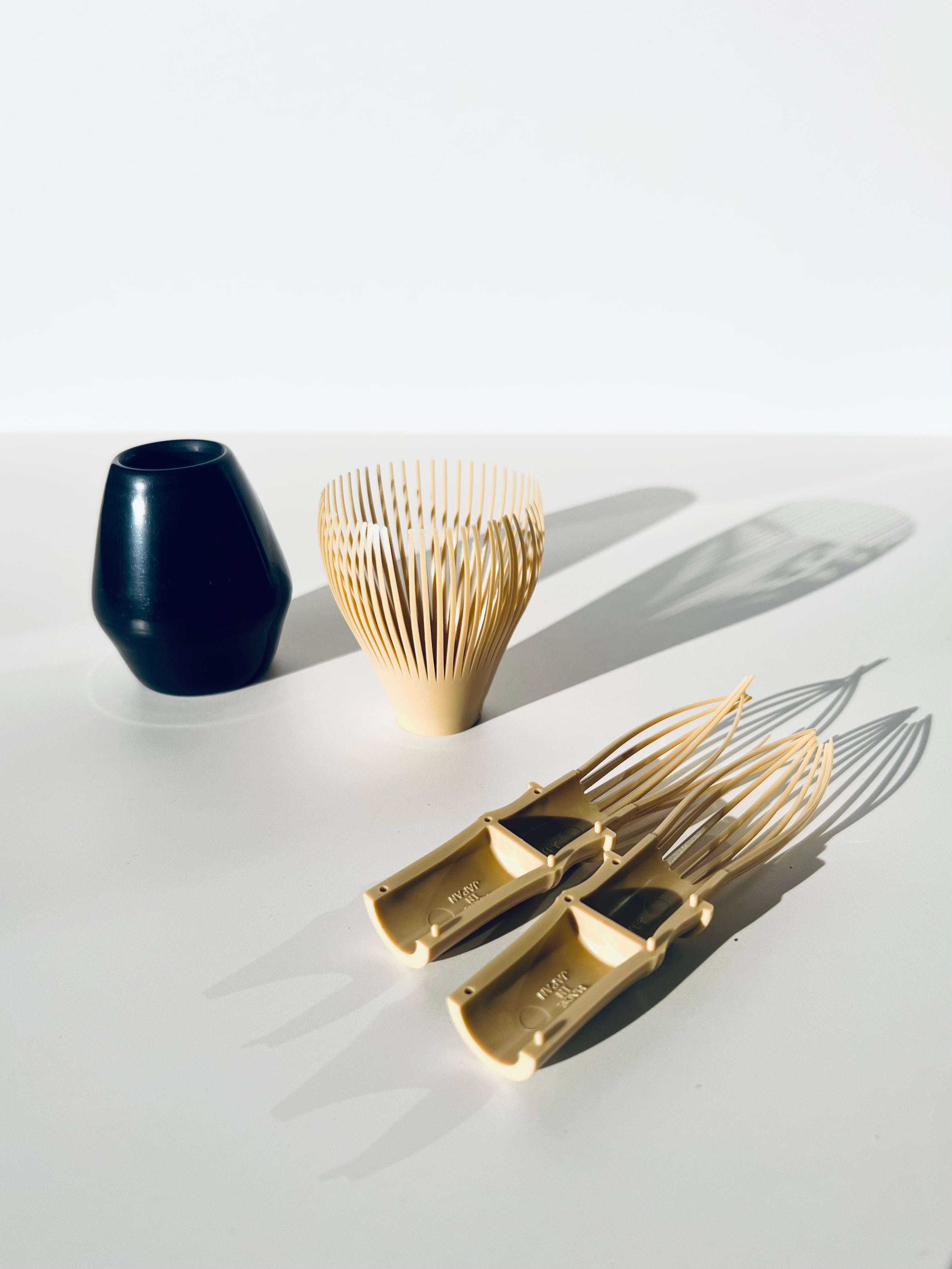 Food Grade Matcha Whisk and Stand (BPA Free, Dishwasher Safe)