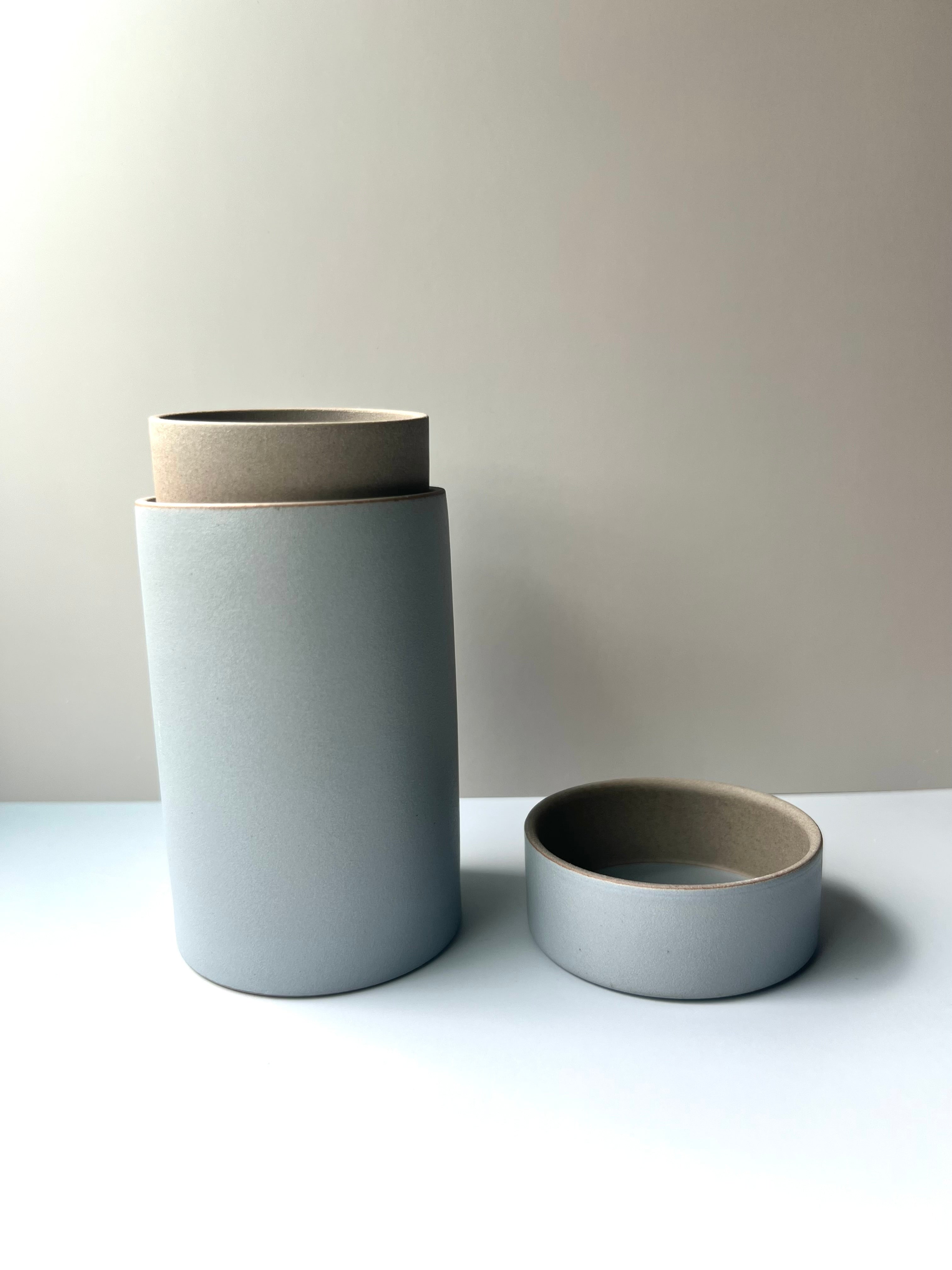 Ceramic Tea Bottle Grey