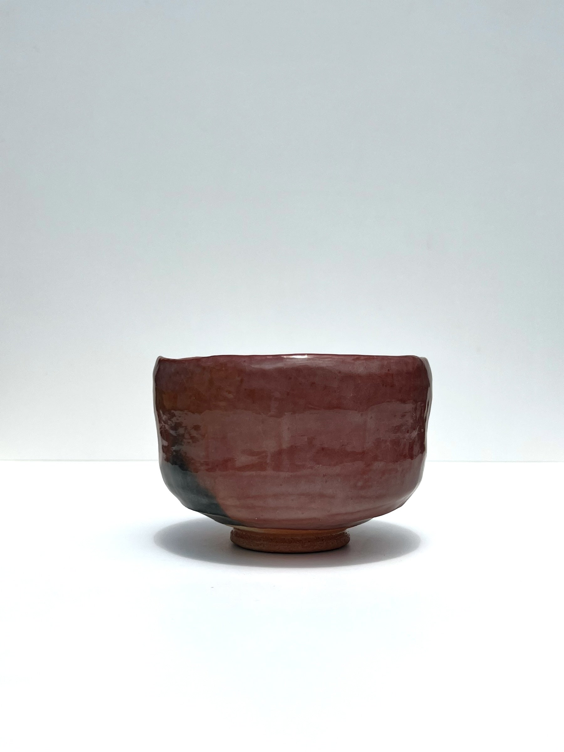 Matcha Bowl - Raku (Red)