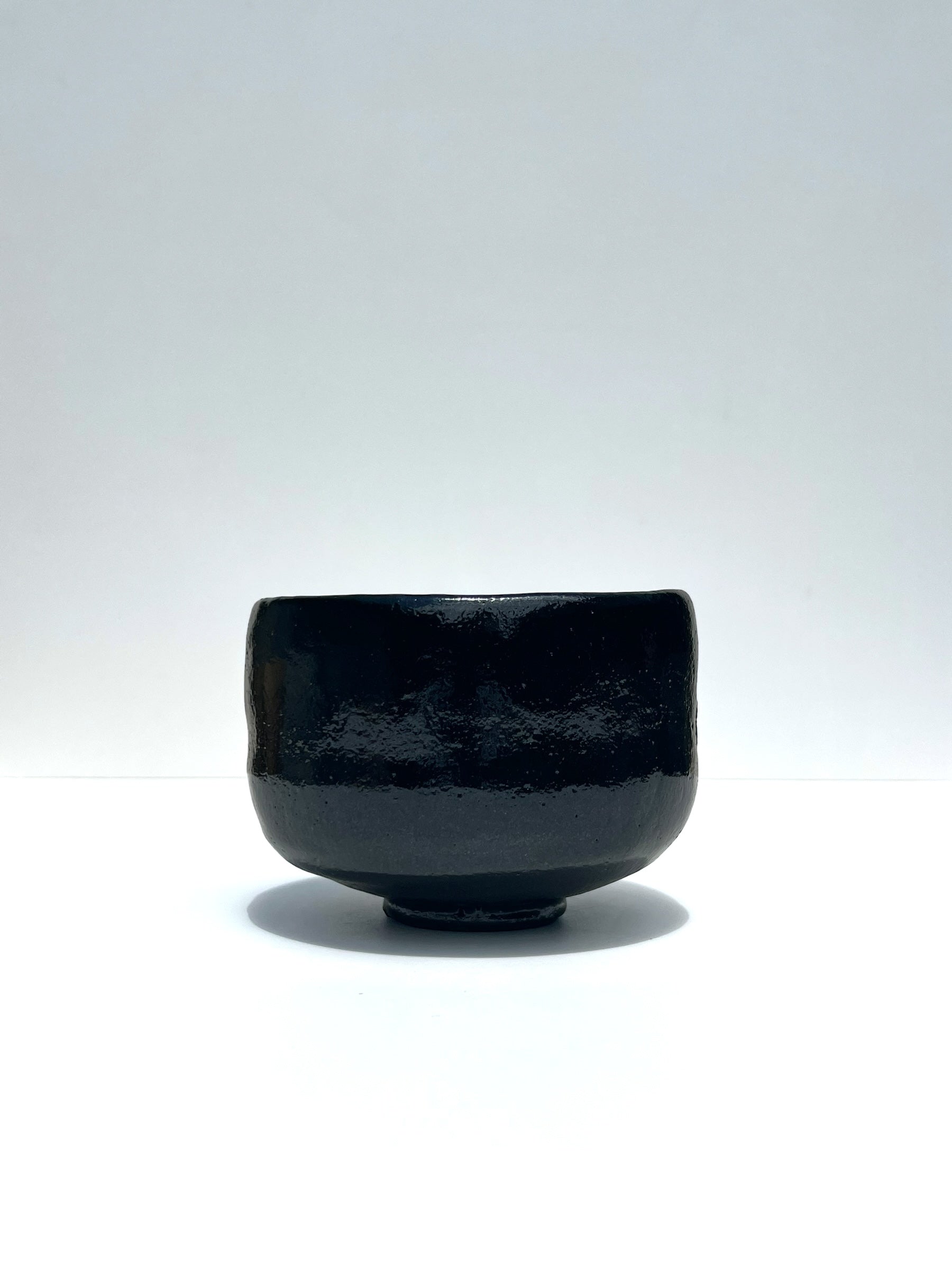 Matcha Bowl - Raku (Black)