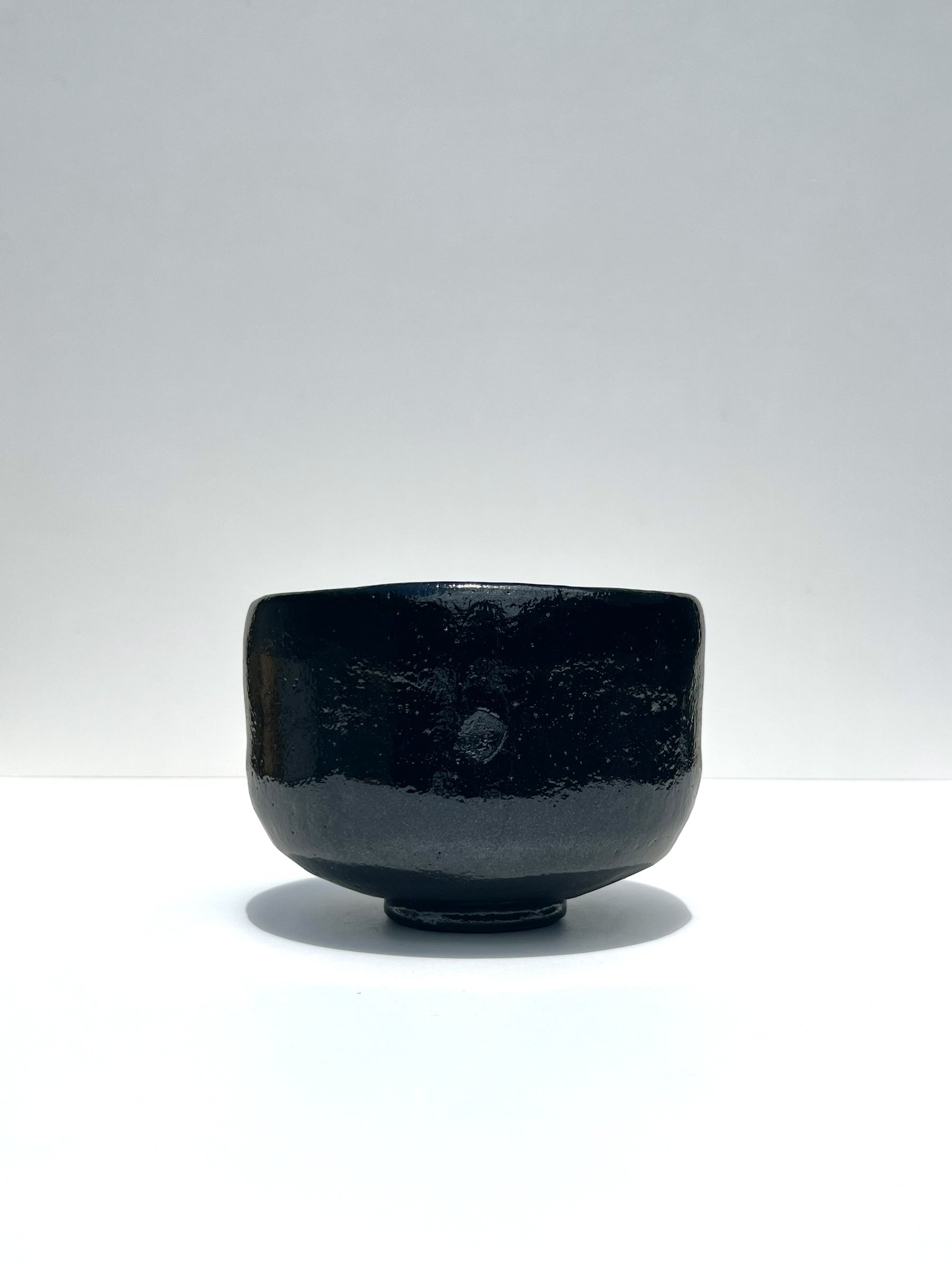 Matcha Bowl - Raku (Black)