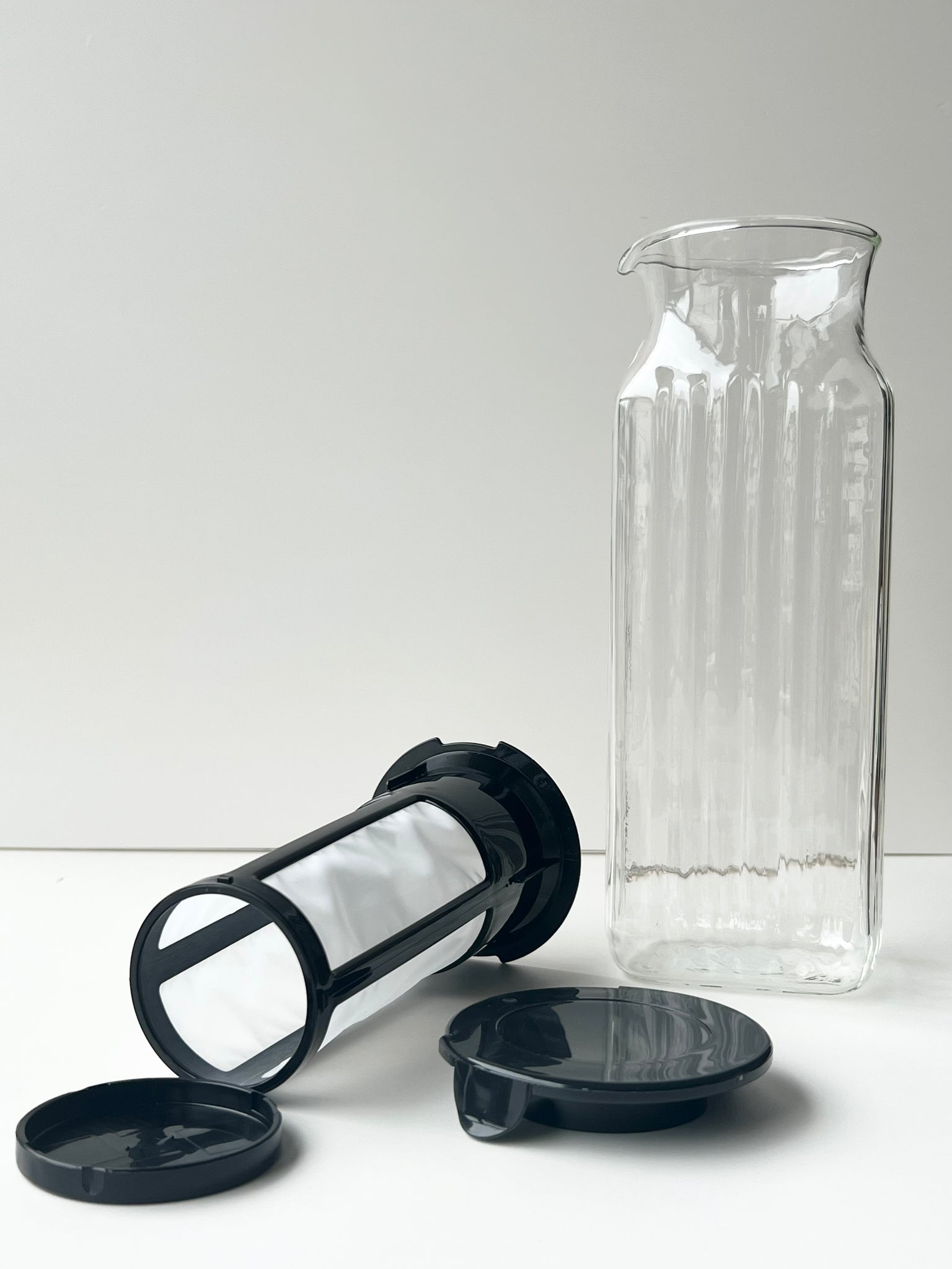 Hot/Cold Carafe Glass Tea Infuser (1 L, 34 oz)